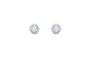 Pendientes en oro blanco 18K y brillantes “118C13”