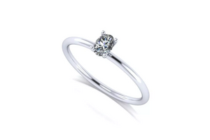 Solitario de diamante Oval ”115So204”